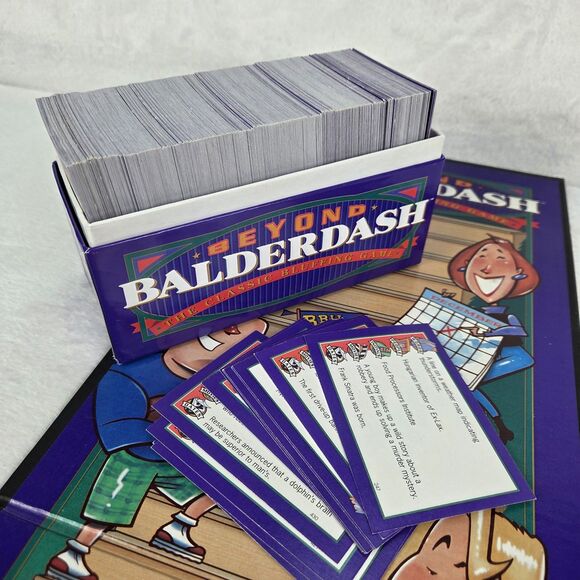 Vintage 1997 Beyond Balderdash Game Parker Brothers Complete W/ Inst. READ - Picture 10 of 14